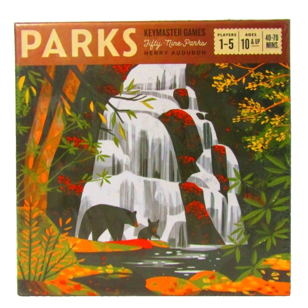 Parks Board Game KYM0501 Fifty-Nine Parks Keymaster Games National Parks New
